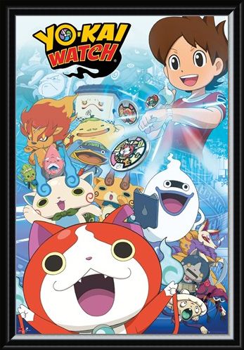 Framed Framed Nate And Friends - Yo-Kai Watch
