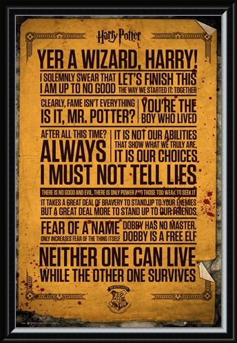 Framed Framed Do You Solemnly Swear You're Up To No Good? - Harry Potter Quotes