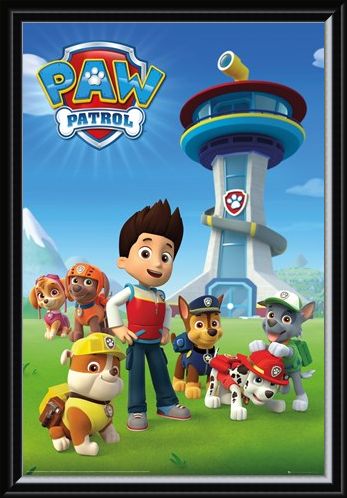 Framed Framed A Team Of Puppies - Paw Patrol