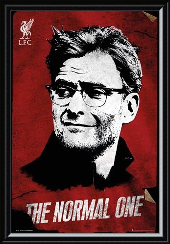 Framed Framed "The Normal One" Jürgen Klopp - Liverpool FC