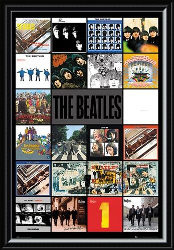 Framed Framed Albums - The Beatles