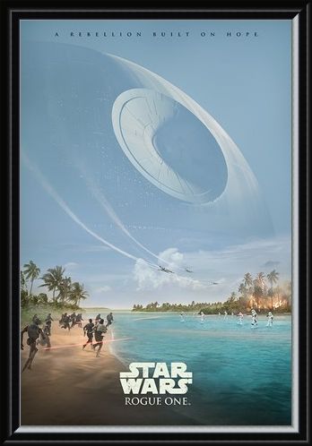Framed Framed A Rebellion Built On Hope - Star Wars Rogue One