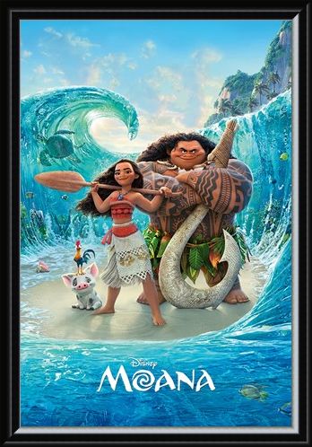 Framed Framed Magical Sea - Disney's Moana