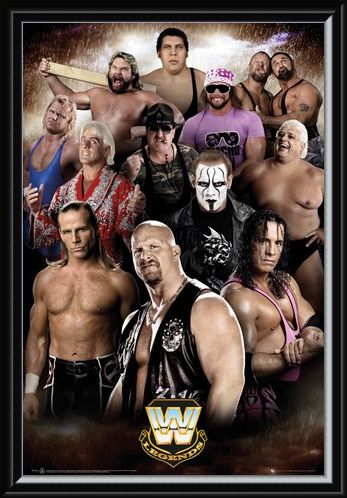 Framed Framed Wrestling Legends - WWE