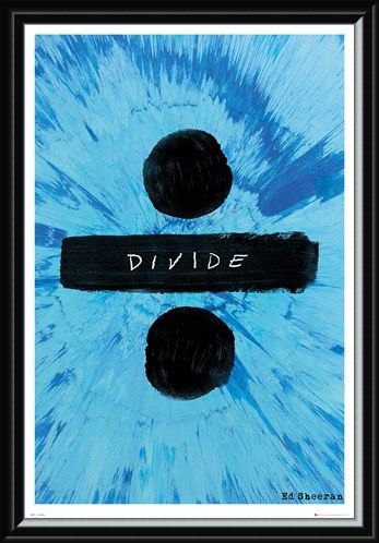 Framed Framed Divide - Ed Sheeran