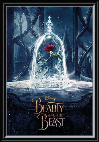 Framed Framed Enchanted Rose - Beauty and the Beast Movie