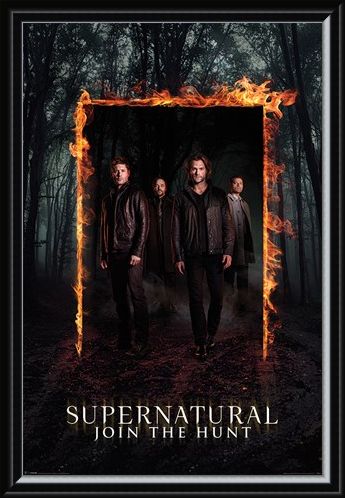Framed Framed Through The Fire And Flames - Supernatural