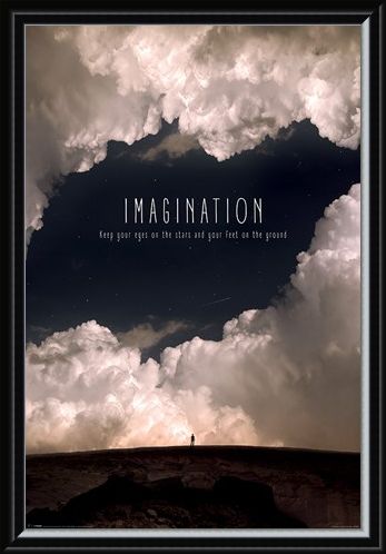 Framed Framed Imagination - Motivational