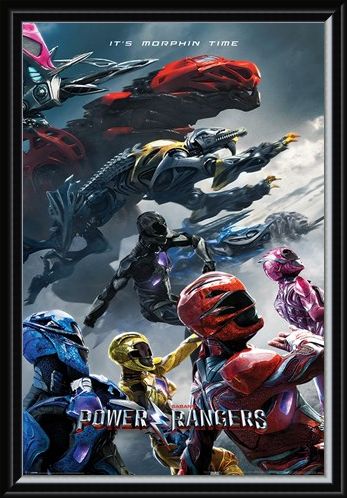 Framed Framed Movie Charge - Power Rangers