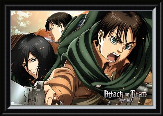 Framed Framed Scouts - Attack On Titan Season 2