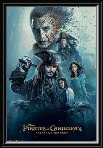 Framed Framed Burning - Pirates of the Caribbean