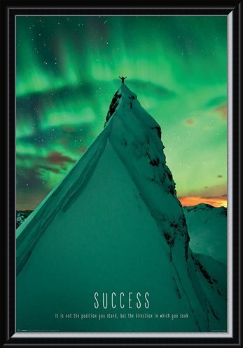 Framed Framed The Right Direction - Success