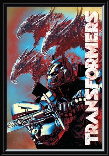 Framed Framed The Last Knight Dragons - Transformers