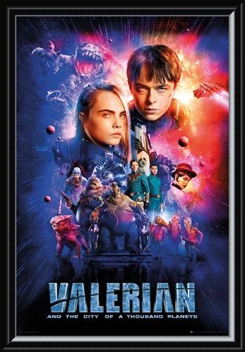 Framed Framed A Thriving Metropolis - Valerian