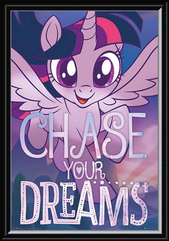 Framed Framed Chase Your Dreams - My Little Pony Movie