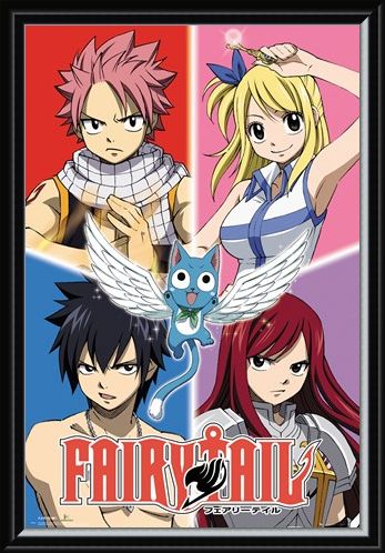 Framed Framed Quad Goals - Fairy Tail
