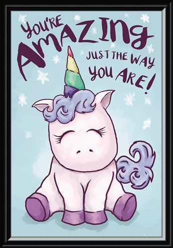Framed Framed Perfect In Every Way - Unicorn Amazing