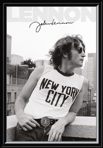 Framed Framed NYC Profile - John Lennon
