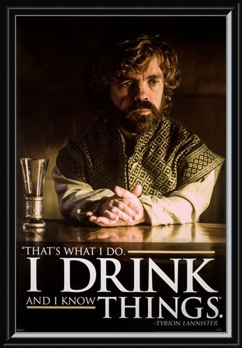 Framed Framed I Drink And I Know Things - Game of Thrones