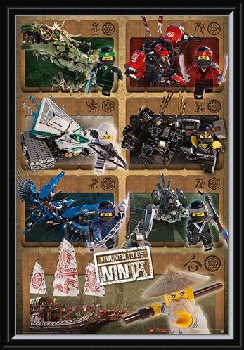 Framed Framed Ninjas & Mechs - LEGO® Ninjago