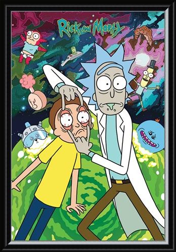 Framed Framed Watch - Rick and Morty