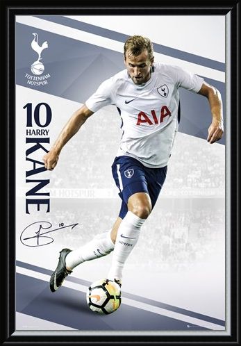 Framed Framed Tottenham Kane 17-18 -