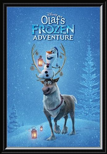 Framed Framed Ready For Action - Olaf's Frozen Adventure