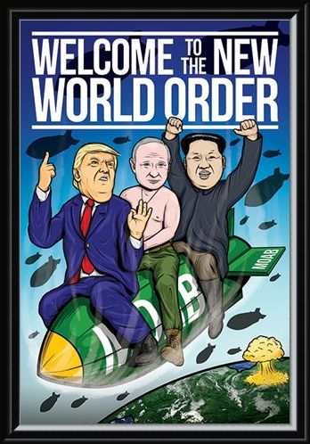 Framed Framed Welcome To The New World Order -