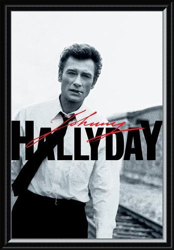 Framed Framed Train Tracks - Johnny Hallyday