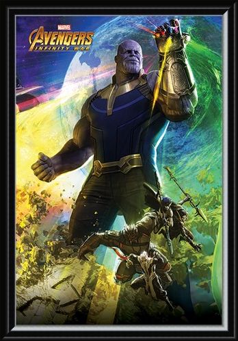 Framed Framed Thanos - Avengers Infinity War