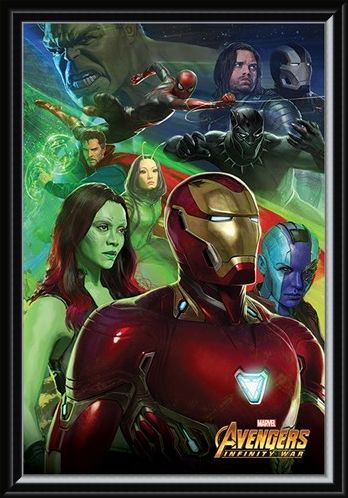 Framed Framed Iron Man - Avengers Infinity War