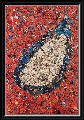 Framed Framed Eye Montage - Spider-Man