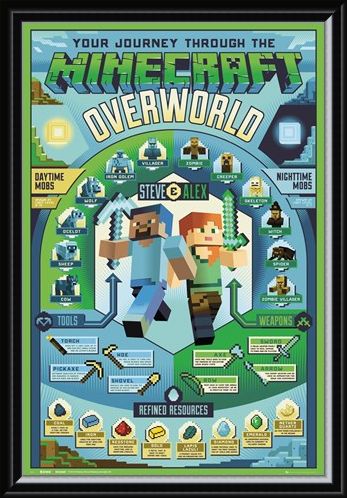 Framed Framed Overworld Biome - Minecraft