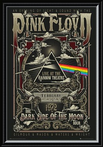 Framed Framed Rainbow Theatre - Pink Floyd