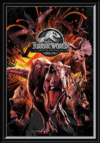 Framed Framed Fallen Kingdom Montage - Jurassic World