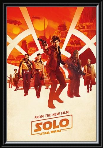 Framed Framed Millennium Teaser - Solo: A Star Wars Story