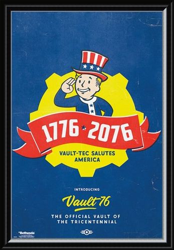 Framed Framed Tricentennial - Fallout 76