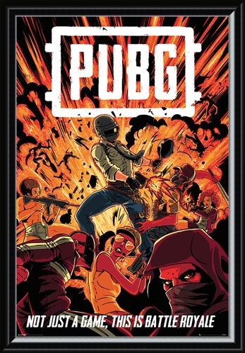 Framed Framed Boom - PUBG