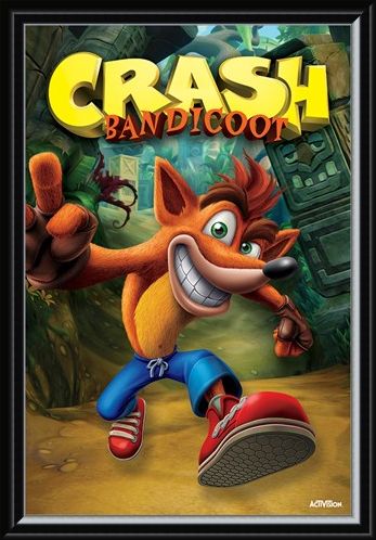 Framed Framed Next Gen Bandicoot - Crash Bandicoot