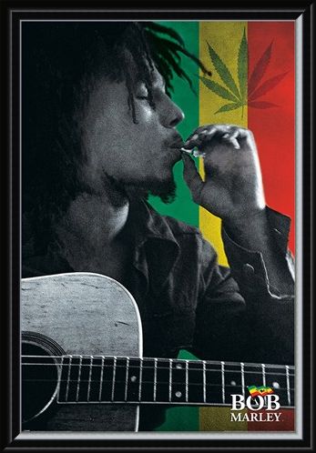 Framed Framed Smoke - Bob Marley