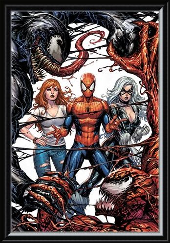 Framed Framed Venom and Carnage Fight - Venom