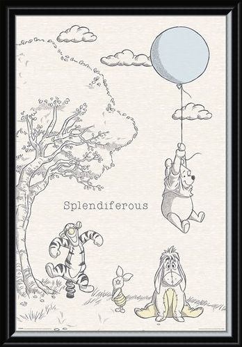 Framed Framed Splendiferous - Winnie the Pooh