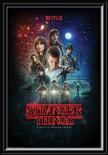 Framed Framed Character Montage - Stranger Things