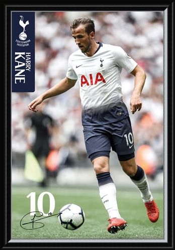 Framed Framed Kane 18-19 - Tottenham Hotspur