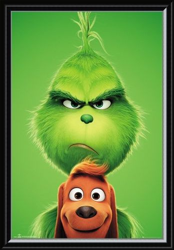 Framed Framed Grinch and Max - The Grinch