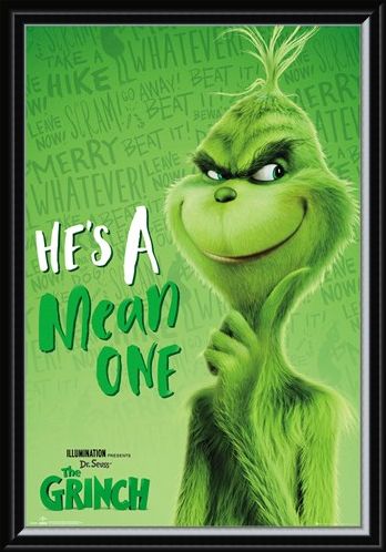 Framed Framed Mean One - The Grinch