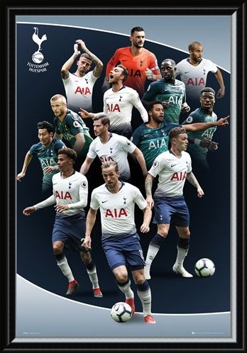 Framed Framed Players 18-19 - Tottenham Hotspur