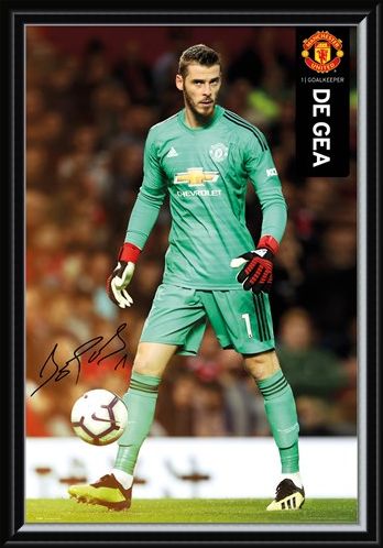 Framed Framed De Gea 18-19 - Manchester United