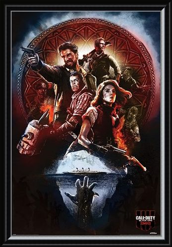 Framed Framed Black Ops 4 Zombies - Call of Duty