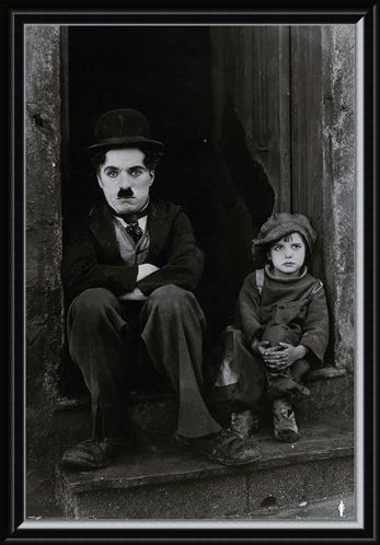 Framed Framed The Kid - Charlie Chaplin